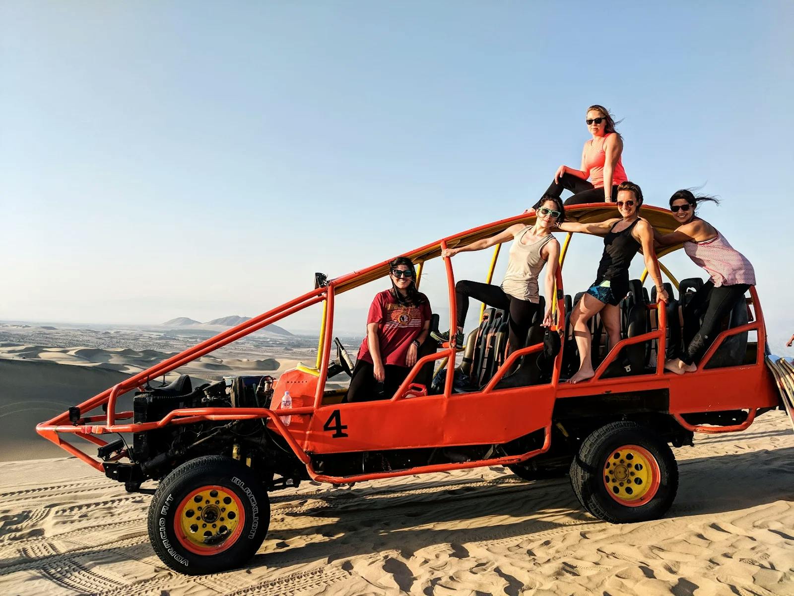 Group in Huacachina Ica