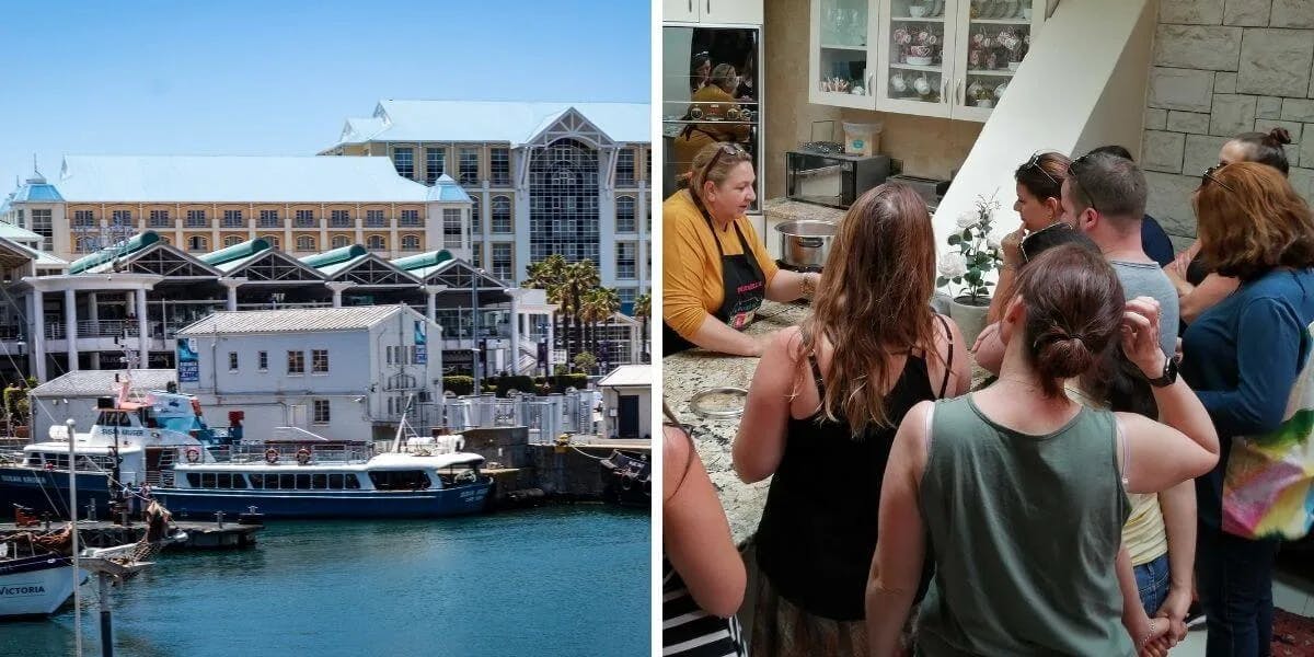 cape town waterfront and cooking class