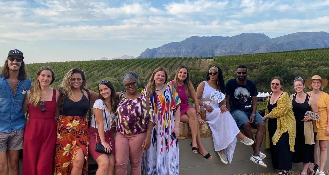 group wine tasting in cape town
